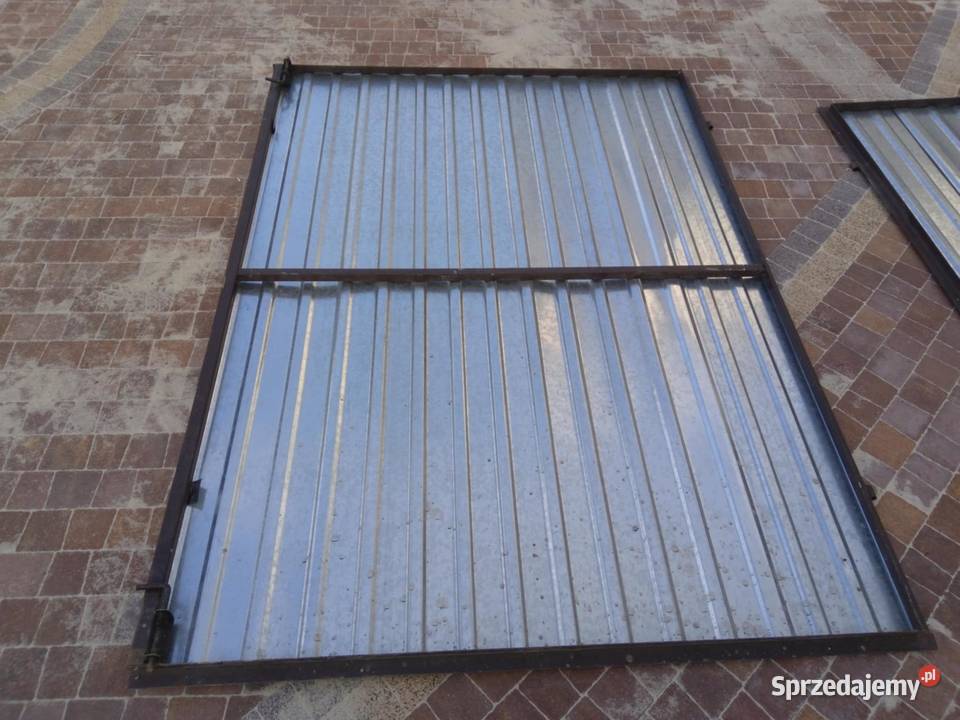 Drzwi garażowe brama podwójna dwuskrzydłowa Bramy Łódź sprzedam