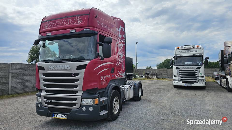 SCANIA R 450 bez egr Klima postojowa intarder Wodzisław Śląski sprzedam