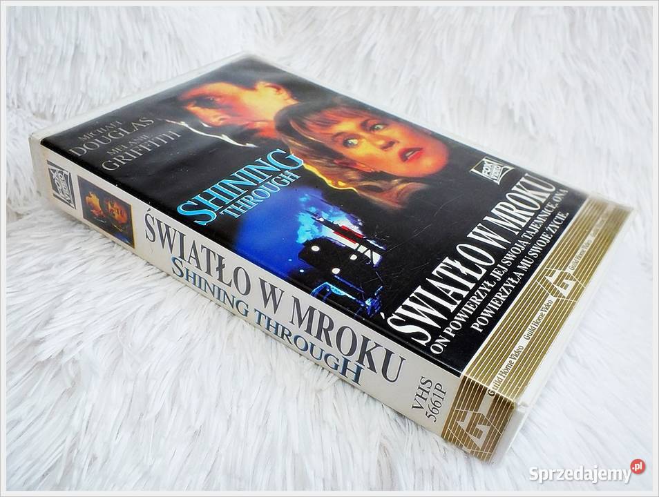 Kaseta VHS Film Światło w mroku Film 127min na Żary