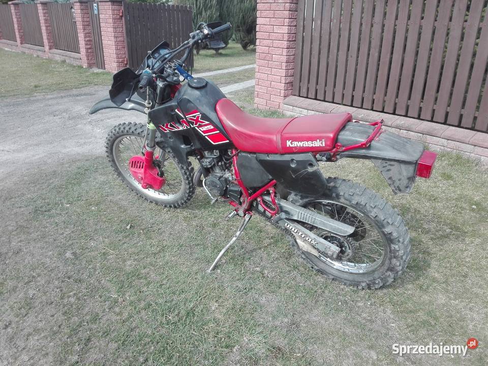 Kawasaki kmx 125 2t dt rm cr kx yz bagażnik Chełm