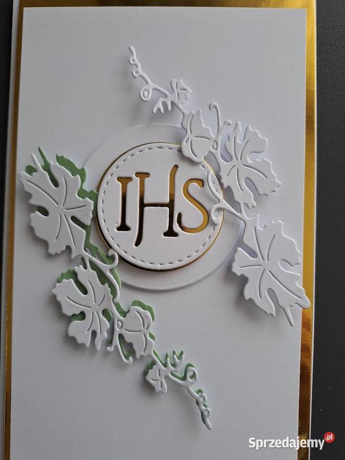 Kartka w kopercie z okazji komunii sprzedam