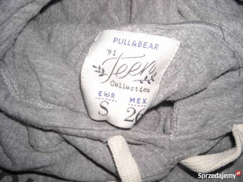 szara bluza pullbear s