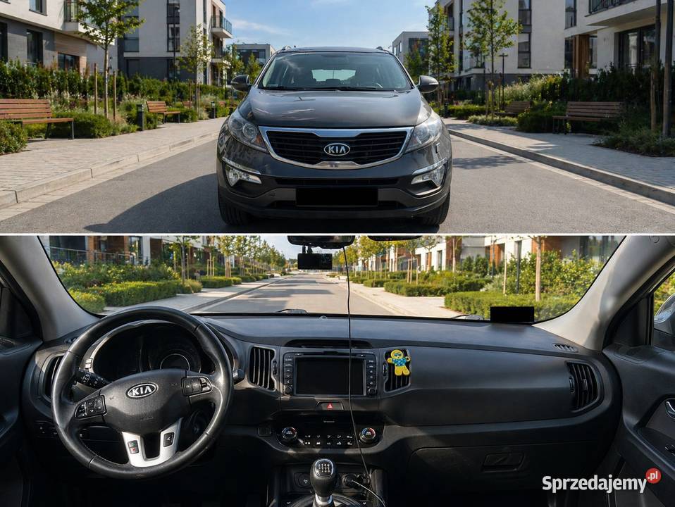 Kia Sportage 20 crdi XL 4x4długie opłaty Rok produkcji 2012 lubelskie sprzedam