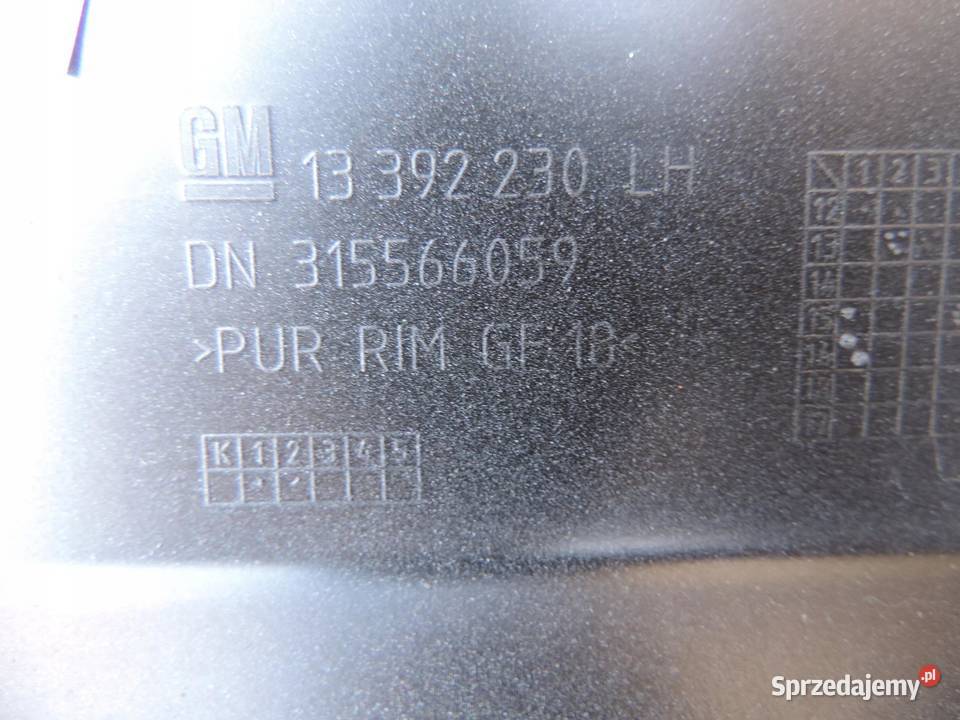 LISTWA PROGOWA LEWA OPEL ASTRA IV J GTC OPC NOWA sprzedam