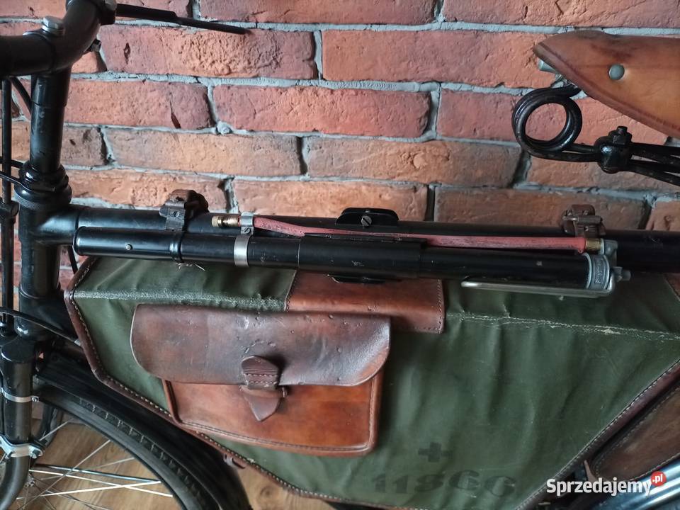 Zabytkowy Szwajcarski Rower Wojskowy Konin