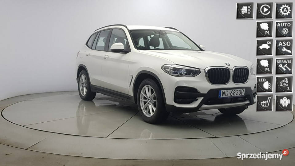 BMW X3 xDrive20d mHEV Advantage Z Polskiego światła przeciwmgielne Warszawa sprzedam