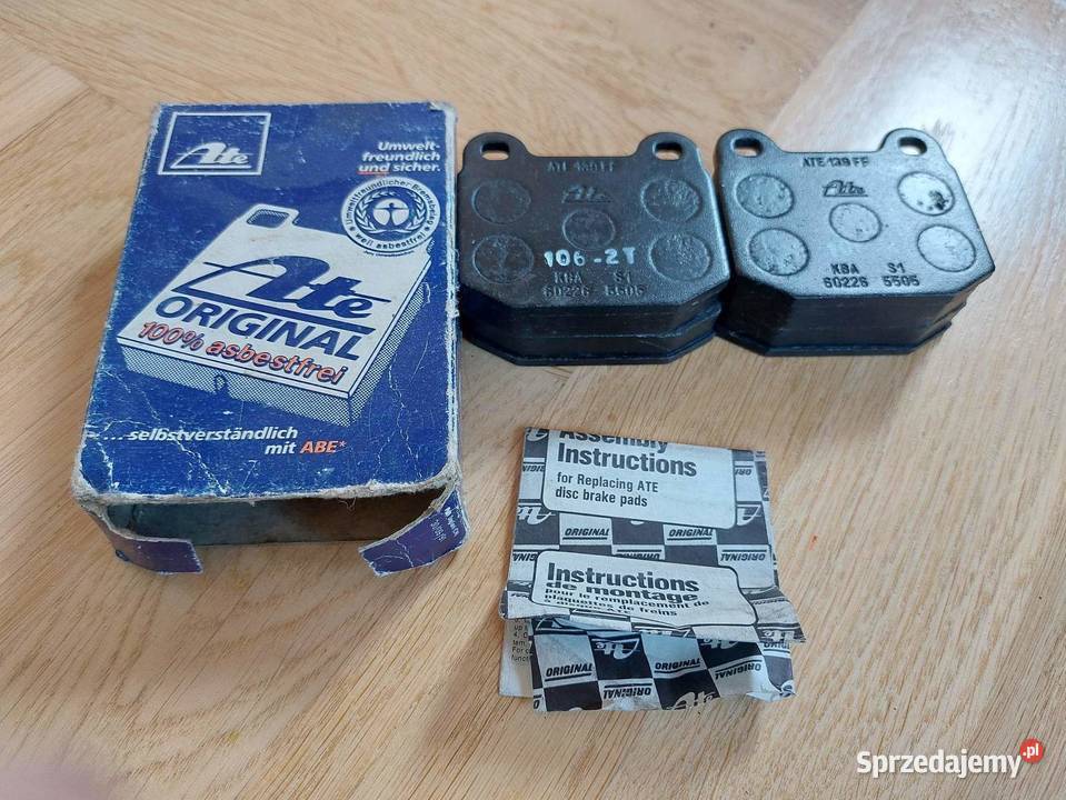 Klocki hamulcowe Ate BMW E21 Opel Kadett Cholerzyn