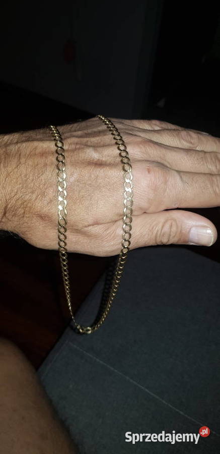 Sprzedam złoty łańcuszek PANCERKA 585