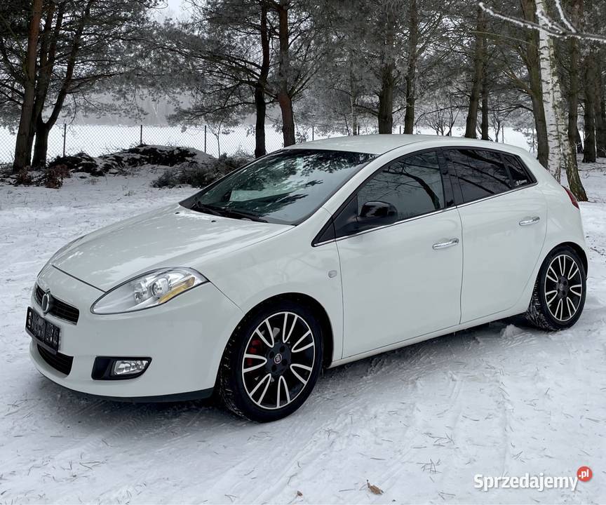 Fiat Bravo 2014r JTD 138 000 Skórzana tapicerka Samochody osobowe Płońsk
