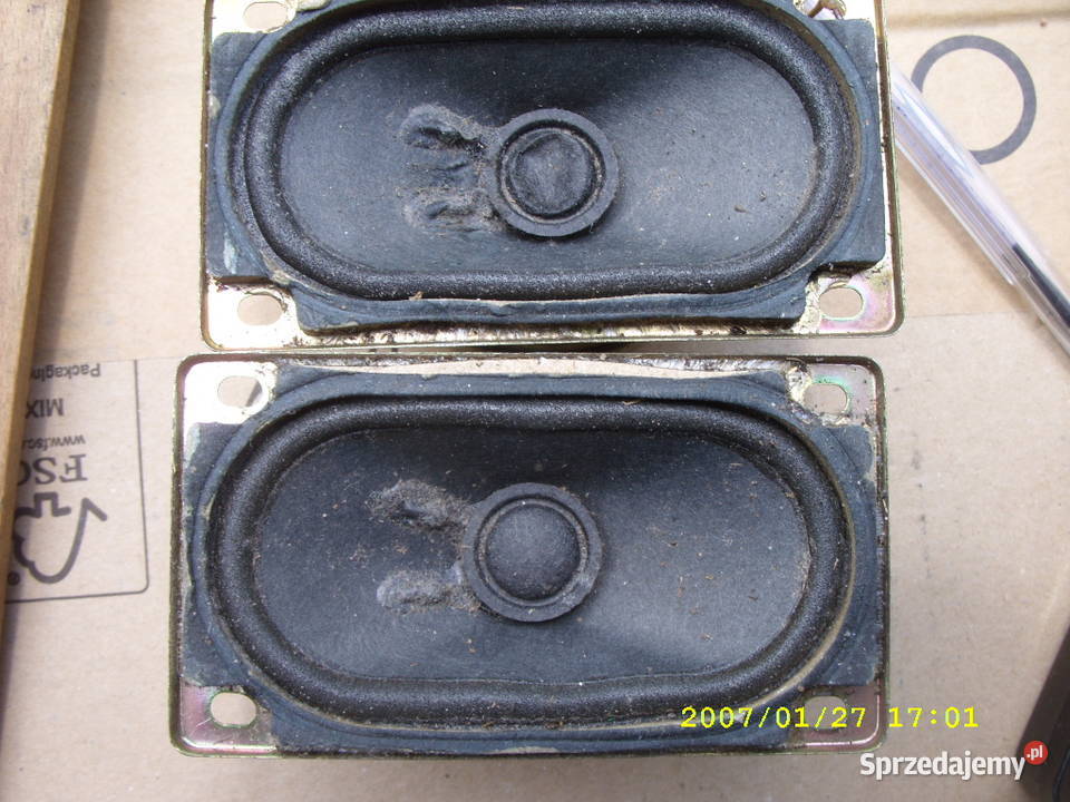 GLOSNIKI UZYWANE 8 OM 8 W2 SZTUKI 5 zl sztuka Wołów