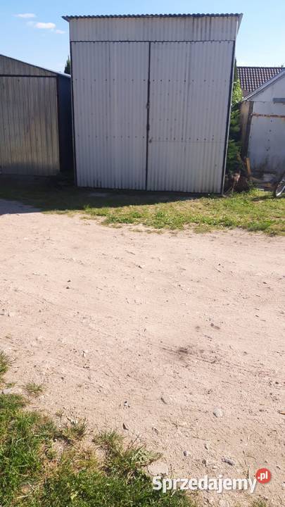 Garaż blaszany na placu 15 m2 Gotowy