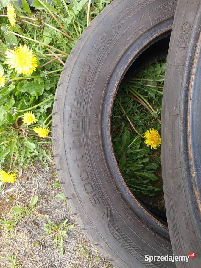 2 opony Dunlop 20555 R16 lato Łódź