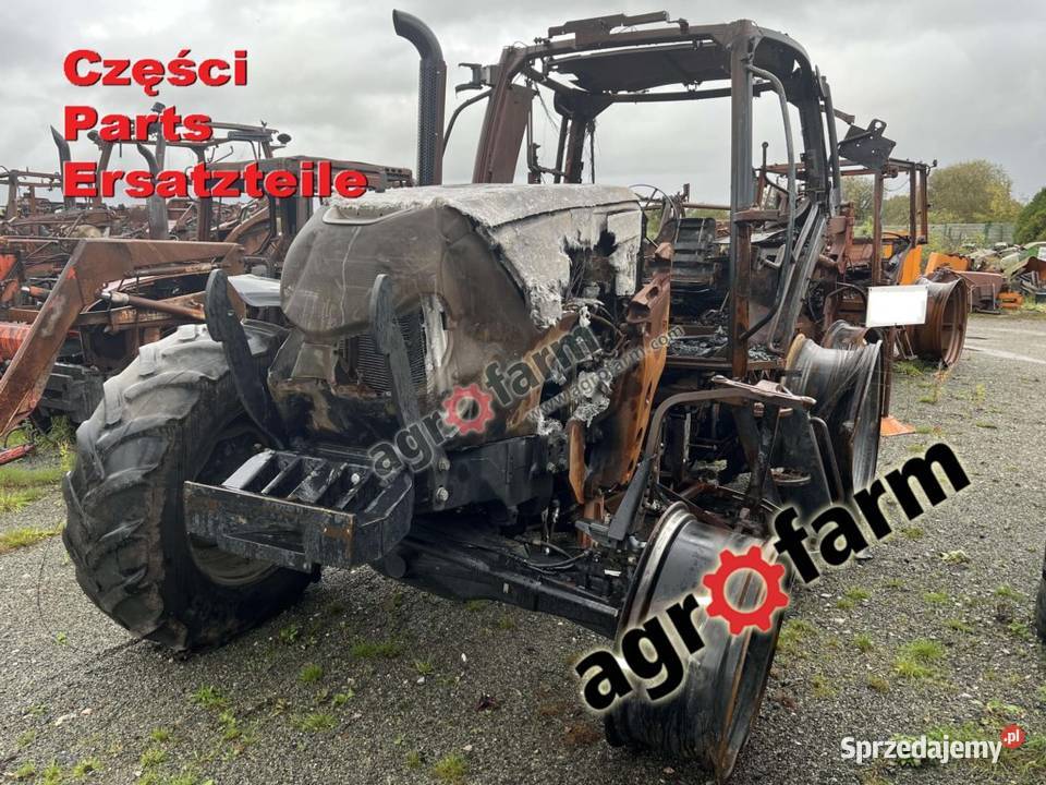 Case Maxxum 115 CVX części silnik skrzynia most