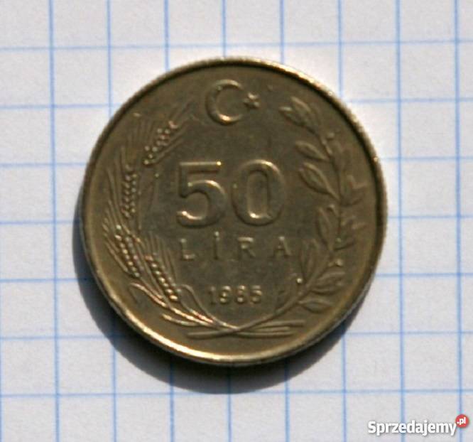 50 LIRA 1985 TURCJA Piszczac