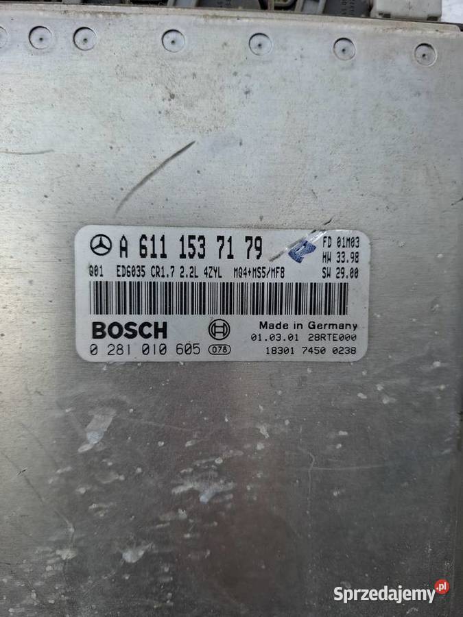 Komputer Sterownik Silnika Mercedes Vito W638 sprzedam