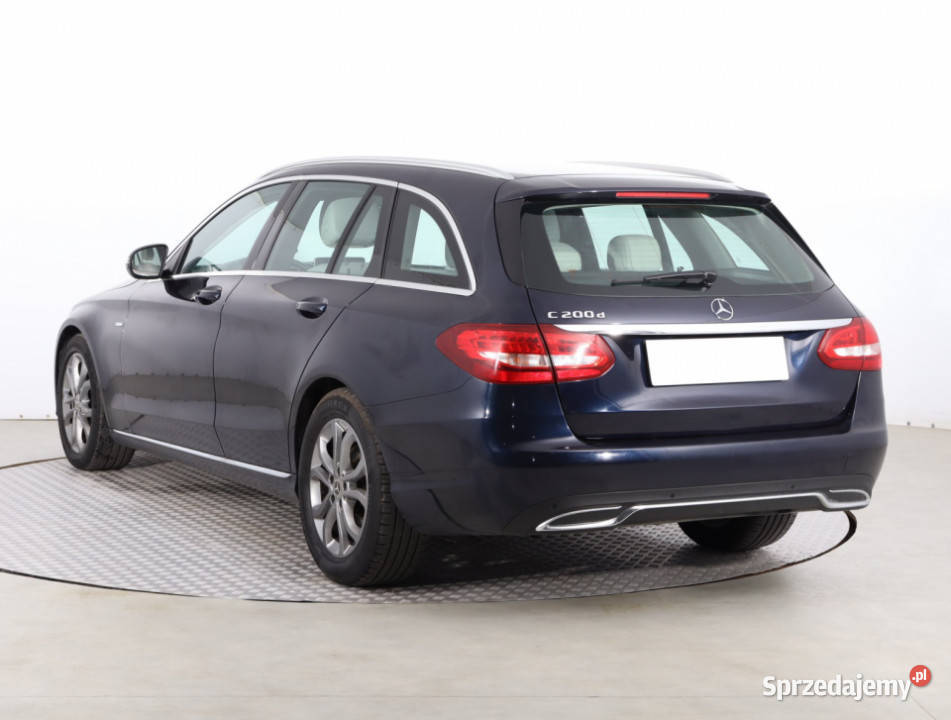 Mercedes C C 200 d niebieski mazowieckie sprzedam