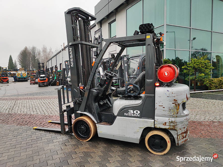 wózek widłowy Nissan MCUG1F2F30LU 3 tony LPG Kęty