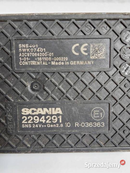 Czujnik Nox SCANIA 2294291 5WK97401 SNS401 002 ciężarowe Kargowa
