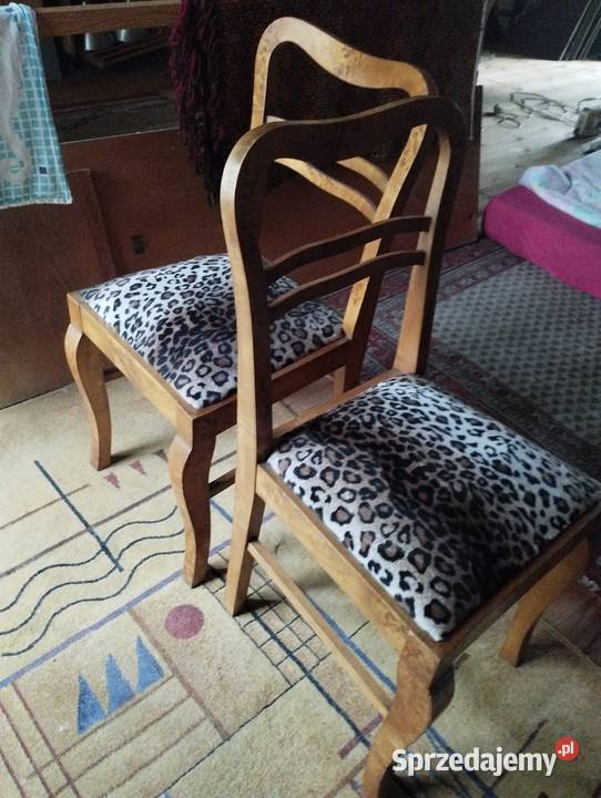Krzesła artdeco 2sztuki sprzedam