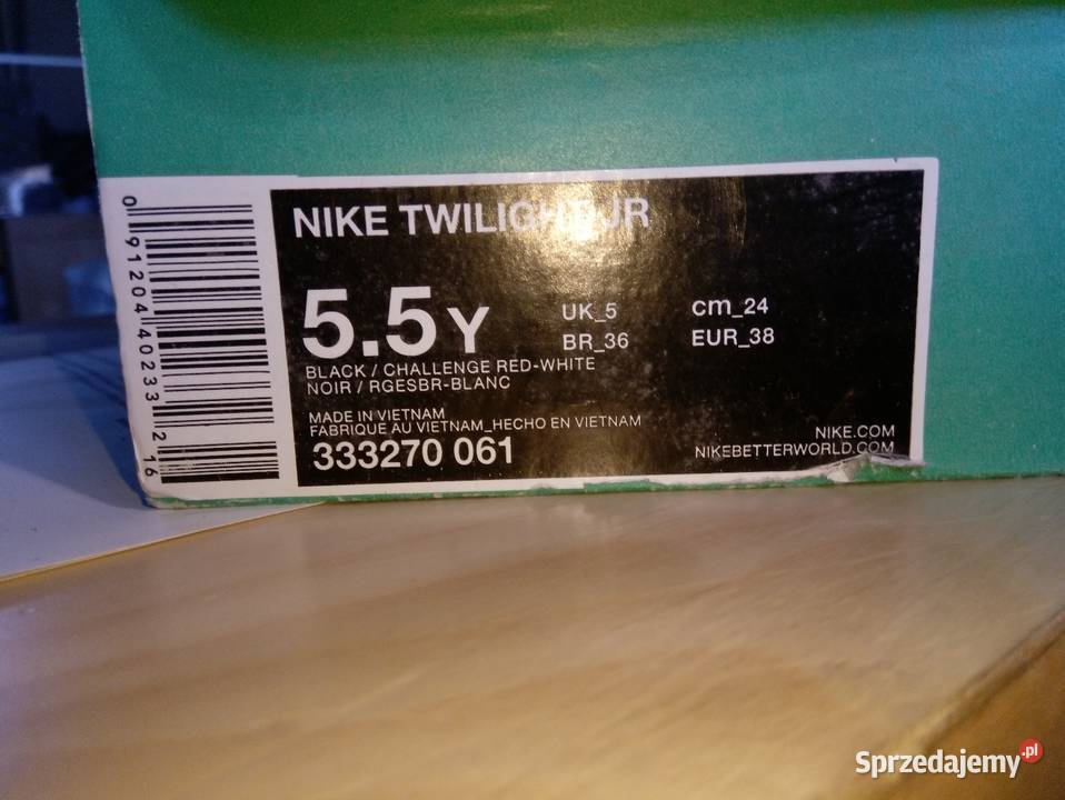Nike buty uniseks sportowe rozmiar 38 model mazowieckie Mińsk Mazowiecki