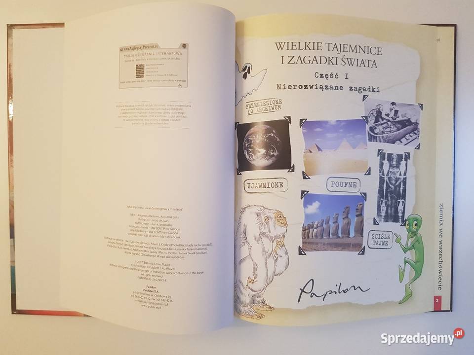 Wielkie tajemnice i zagadki Świata Szczecin sprzedam