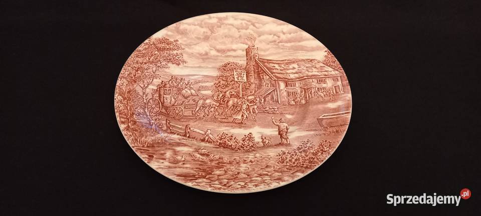 Talerz angielski obiadowy płaski WoodSons Porcelana i szkło Chełm