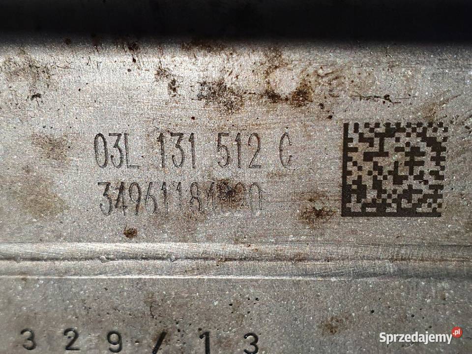 CHŁODNICA SPALIN VW Golf VI A3 8P Octavia II 16 Chełm