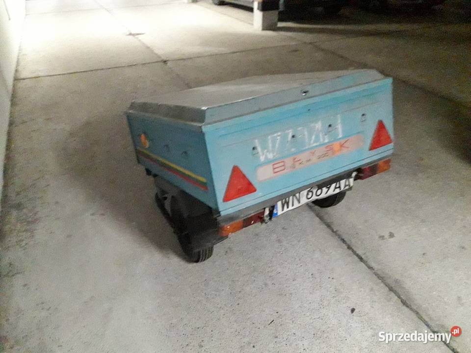 Przyczepka BŁYSK SPOMASZ BIAŁYSTOK rarytas Warszawa