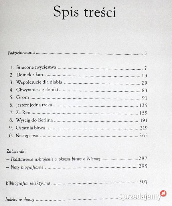 Strącony orzeł Ostatnie dni Trzeciej Rzeszy Chełm sprzedam