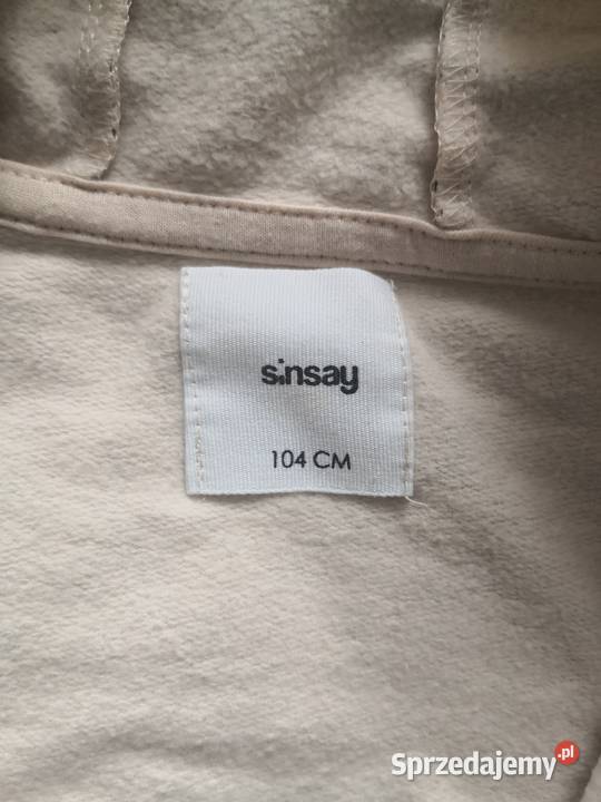 Rozpinana bluza z kapturem 104 Rozmiar 104 Odzież Częstochowa