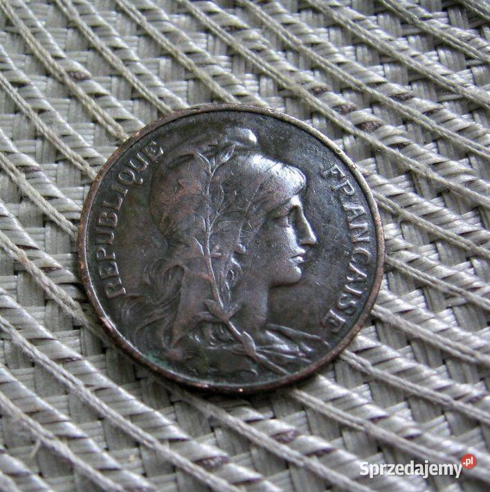 Francja 5 Centymów 1913r Kalisz