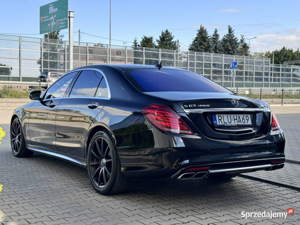 Mercedes S 63 AMG Long nowy Przebieg 29 000 lakier metallic Węgrzce