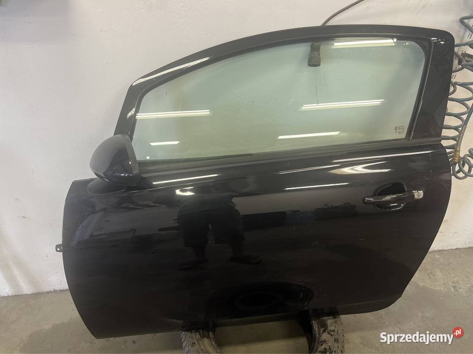 Opel Corsa E Drzwi przód 3d lewe prawe igła Łódź
