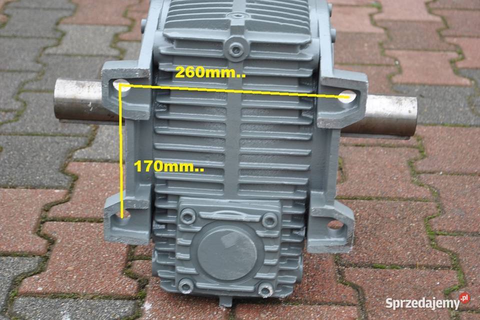 Motoreduktor kątowy 055kw 13obr z hamulcem Kargowa