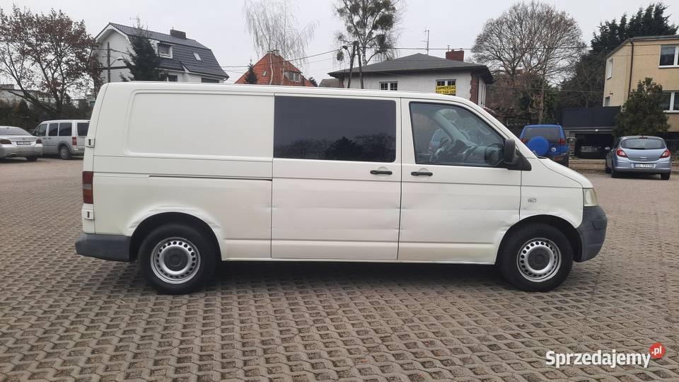 VW Transporter T5 19 TDI Long Brygadówka manualna Szczecin