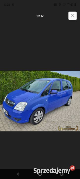 Opel Meriva A Lift 14 90 części Witkowo