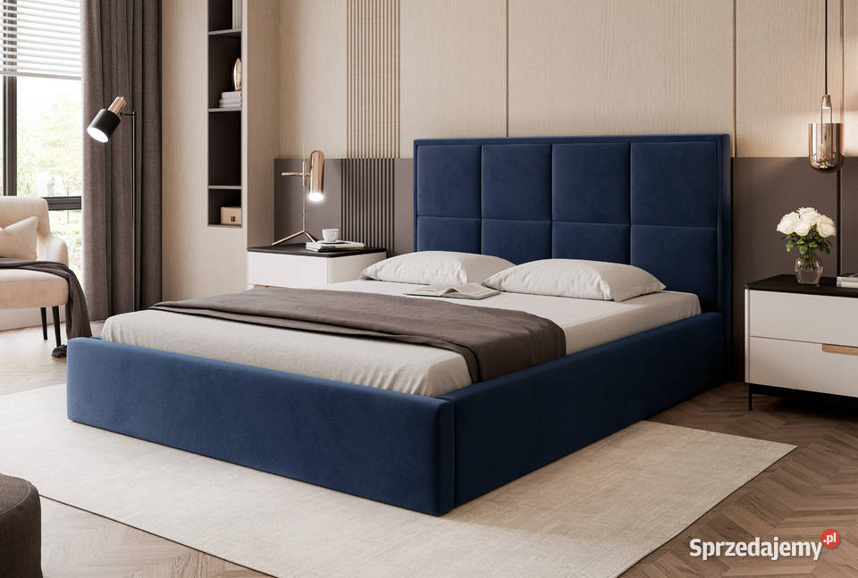 Łóżko tapicerowane z pojemnikiem Silensio różne sprzedam