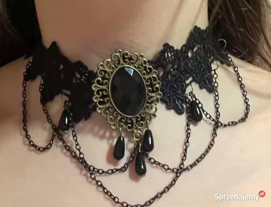 Biżuteria gotyk ghost warrior kpop emo Lublin sprzedam