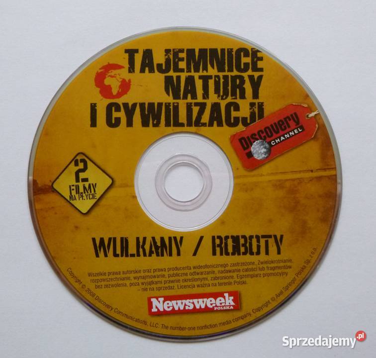 Film DVD Wulkany Roboty Warszawa