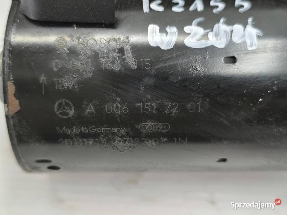 ROZRUSZNIK SILNIKA MERCEDES C W204 LIFT 18 CGI Układ elektryczny silnika wielkopolskie