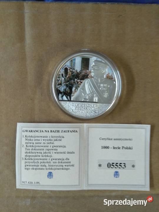 51 Medal okolicznościowy z serii 1000 lecie Kolekcje dolnośląskie Chrząstawa Mała