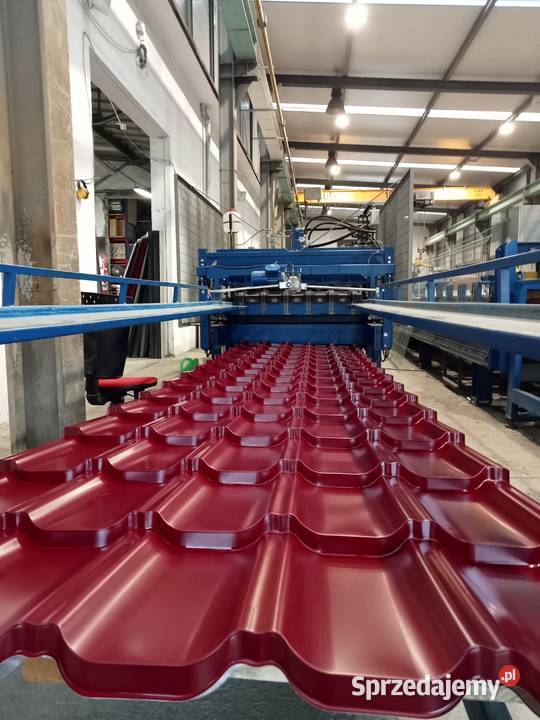 Blachodachówka Kiara wiśniowa bloacha na dach Legnica