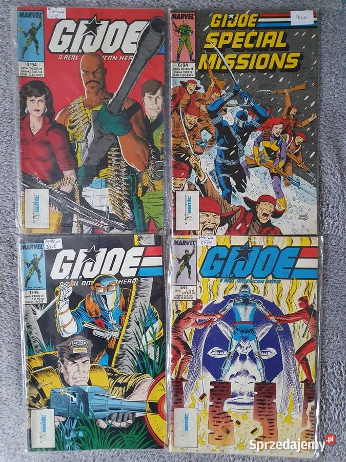 G I Joe wydawnictwo TmSemic zestaw 21 komiksów sprzedam