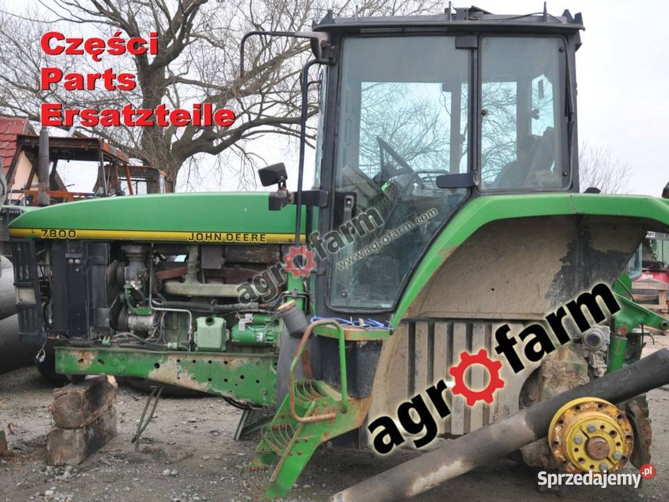 John Deere 7800 części skrzynia biegów zwolnica dolnośląskie Byków