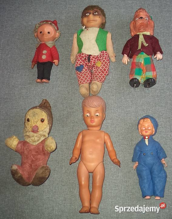 Piaskowy Dziadek Jerzyk Lalka zabawka na kluczyk śląskie Piekary Śląskie