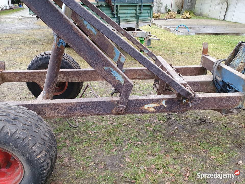 Przyczepa wywrotka 3 strony jedno osiową Rolnictwo Nowa Brzeźnica sprzedam