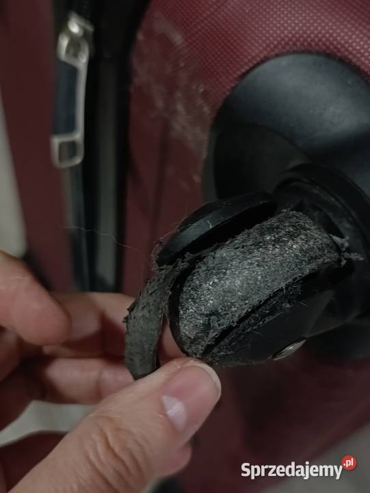 duża walizka Wittchen w kolorze bordowym Torby, plecaki i walizki Poznań