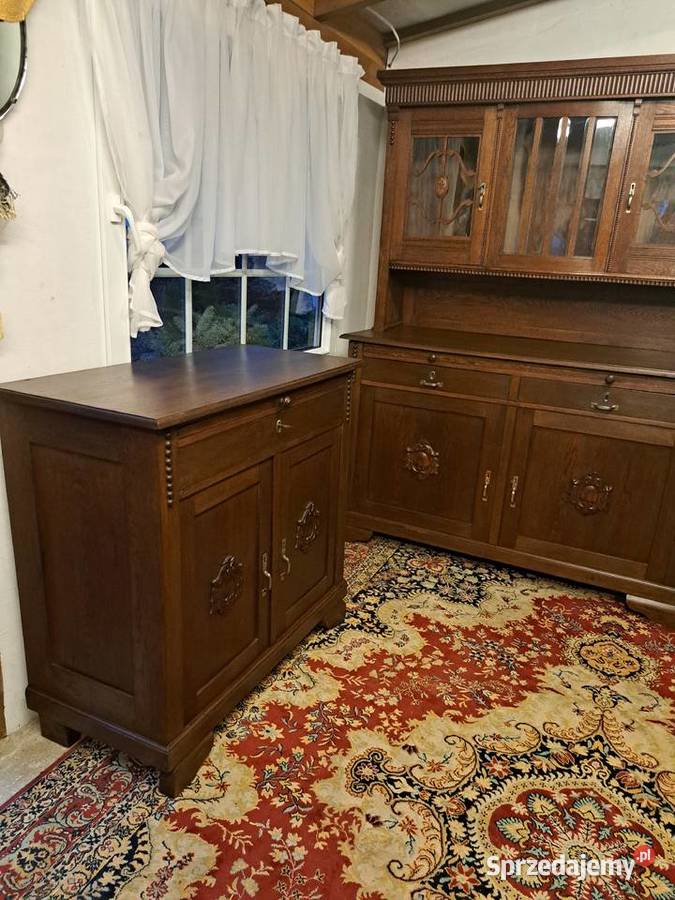 Piękny typowy kredens secesja Myślibórz