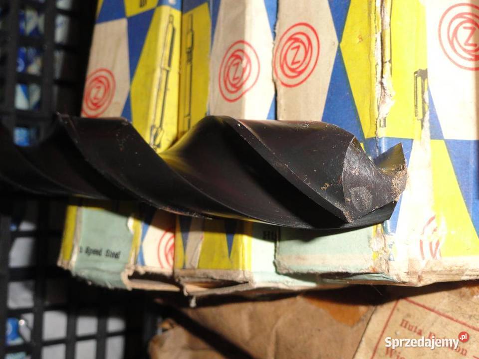 Wiertła z chwytem walcowym na stożek różne śr Kalisz