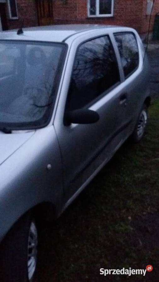 Fiat Seicento uszkodzony sosne Stryków